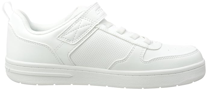 Amazon.com | Skechers Kids Smooth Street Sneaker, White, 11